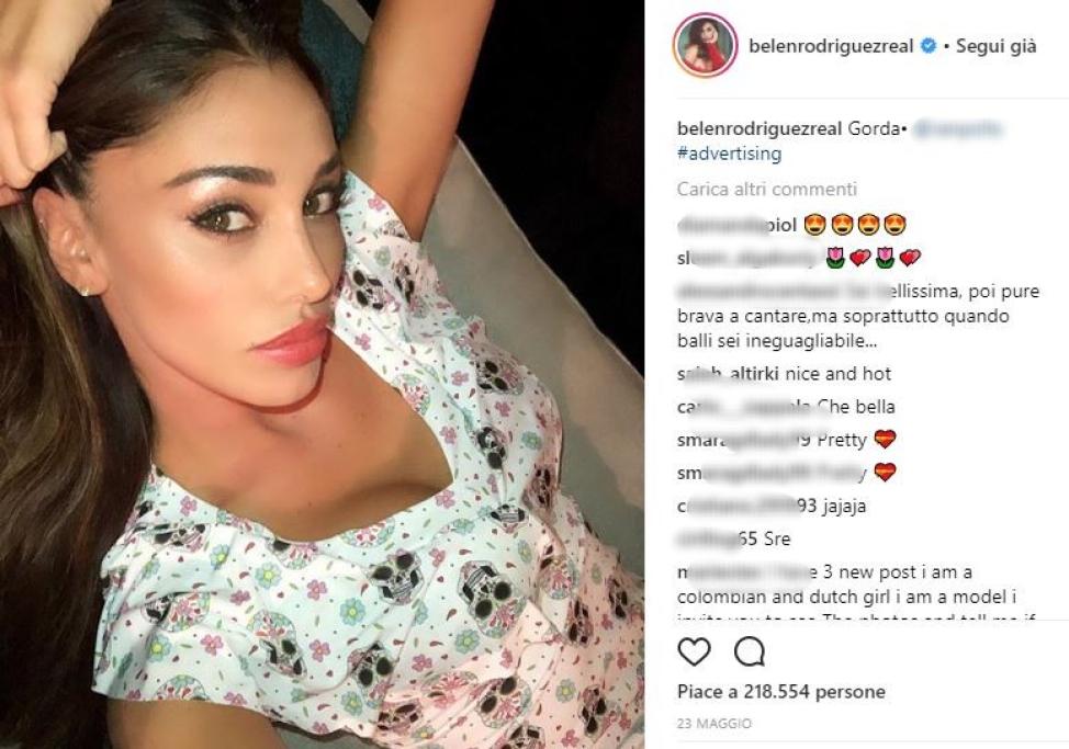 "Poi ho fatto qualche punturina" ma a quanto pare sarebbero interventi molto leggeri
