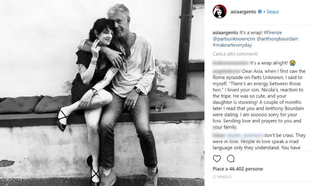 Rose McGowan è stata tra le prime accusatrici di Weinstein, proprio come Asia Argento