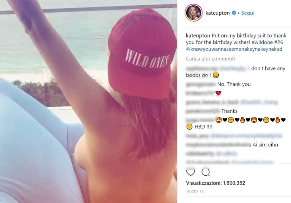 Kate Upton ha appena compiuto 26 anni