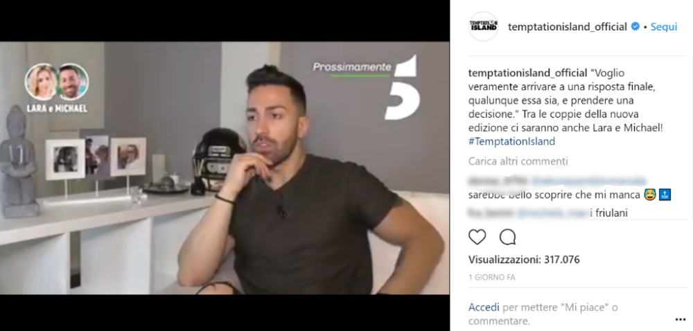 Michael riuscirà a dare a Lara le certezze che cerca?