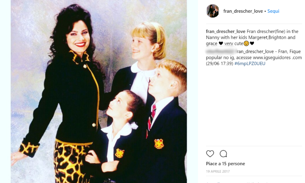 L’attrice avrebbe infatti dichiarato: