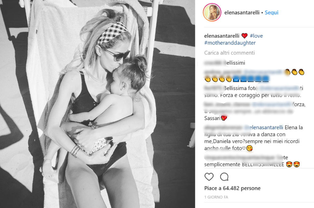 Di recente però le foto pubblicate dalla showgirl hanno fatto impensierire i fan