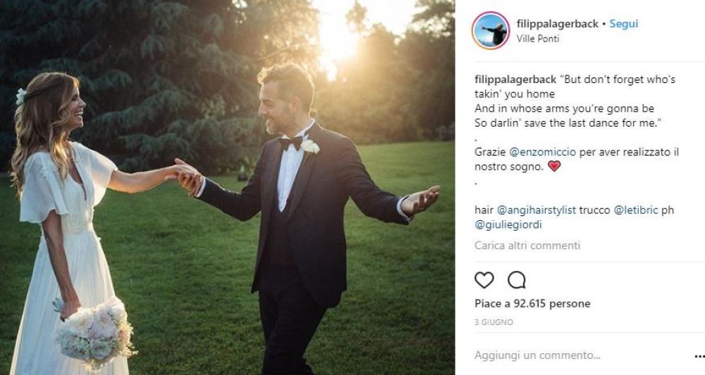 Il matrimonio con Filippa Lagerback risale ai primi di giugno 