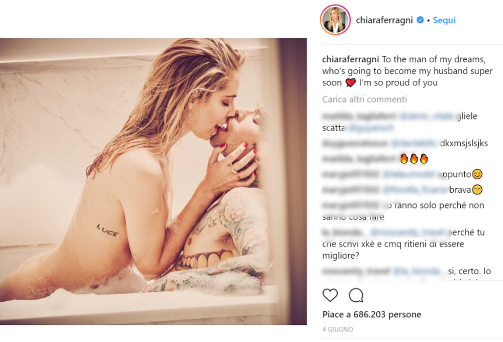 Molti hanno infatti commentato scrivendo:
