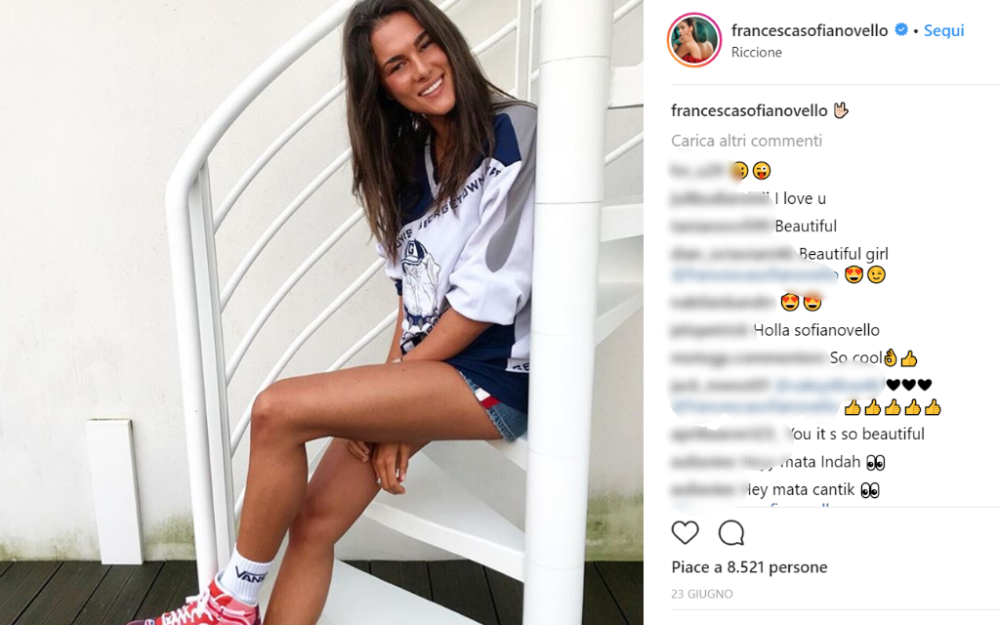 E in futuro non disdegna anche di poter intraprendere la carriera di attrice: