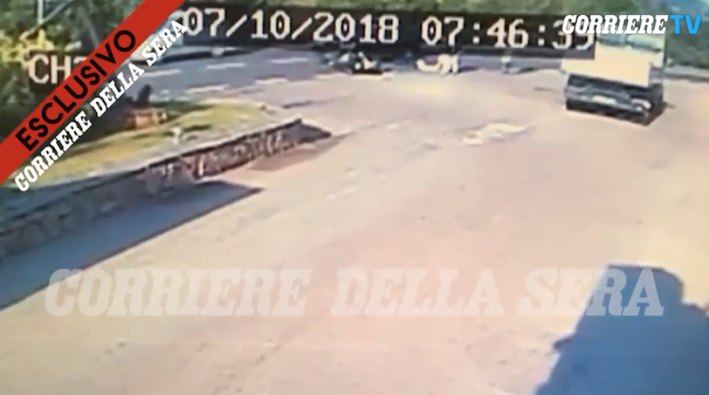 L’attore è stato subito trasportato in ospedale