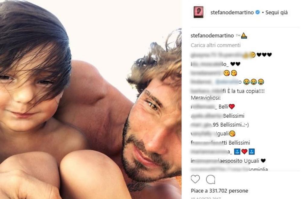 Un papà dolcissimo