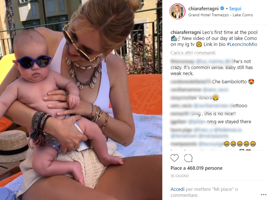 Non è la prima volta che la Ferragni viene criticata in materia di allattamento
