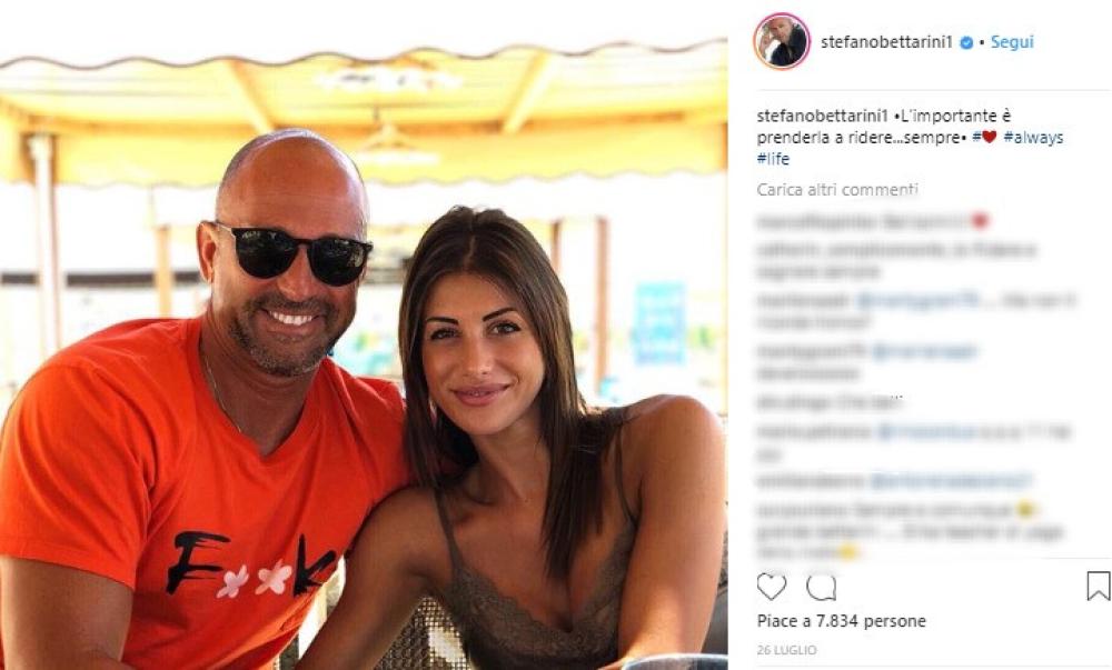 Stefano Bettarini e Nicoletta Larini