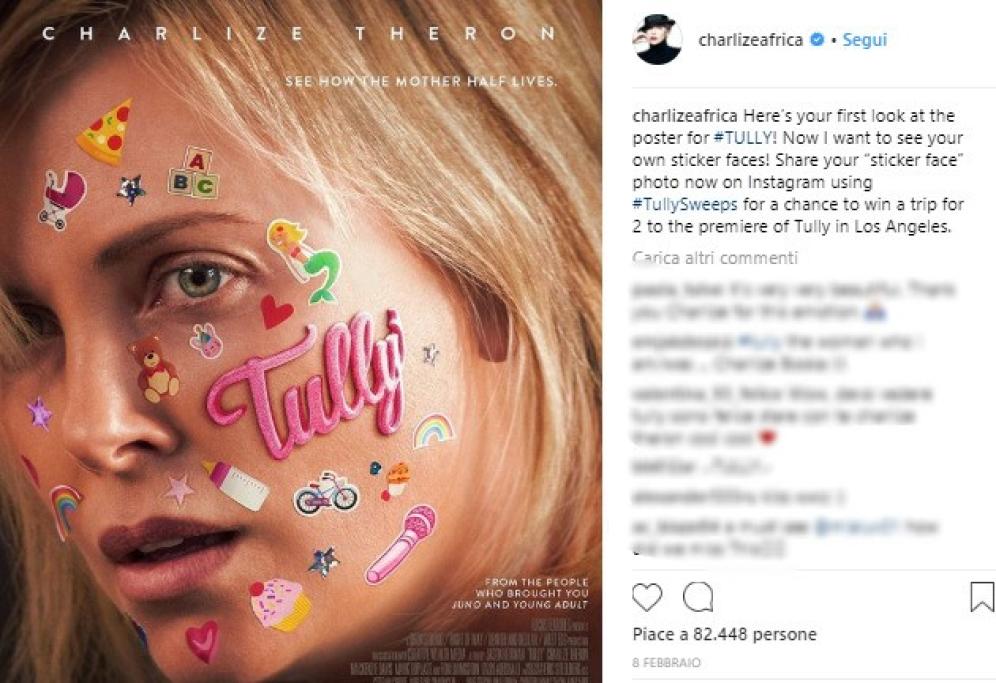 Ingrassata per "Tully"