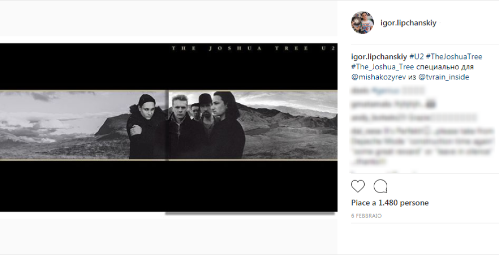U2 - "The Joshua Tree"