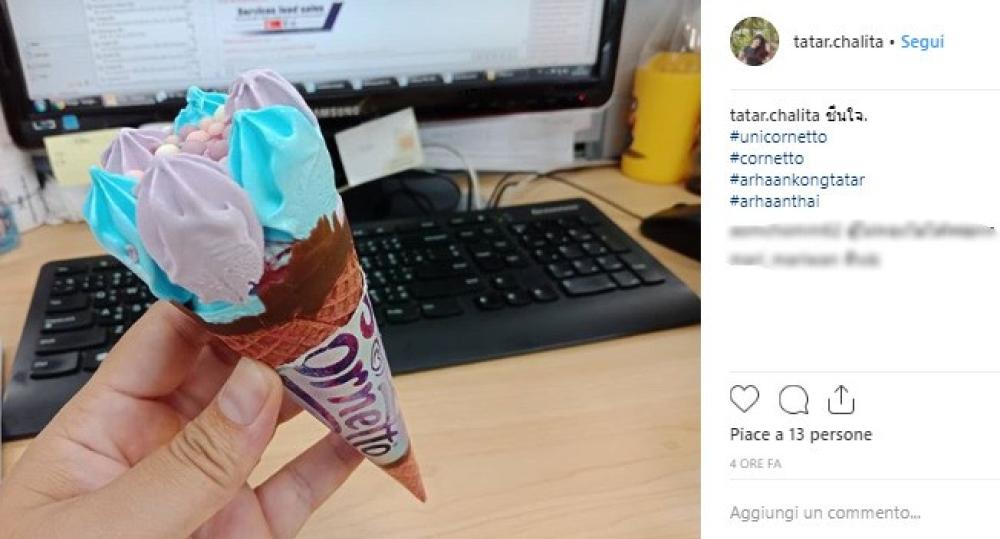 È Algida mette in commercio il gelato al gusto