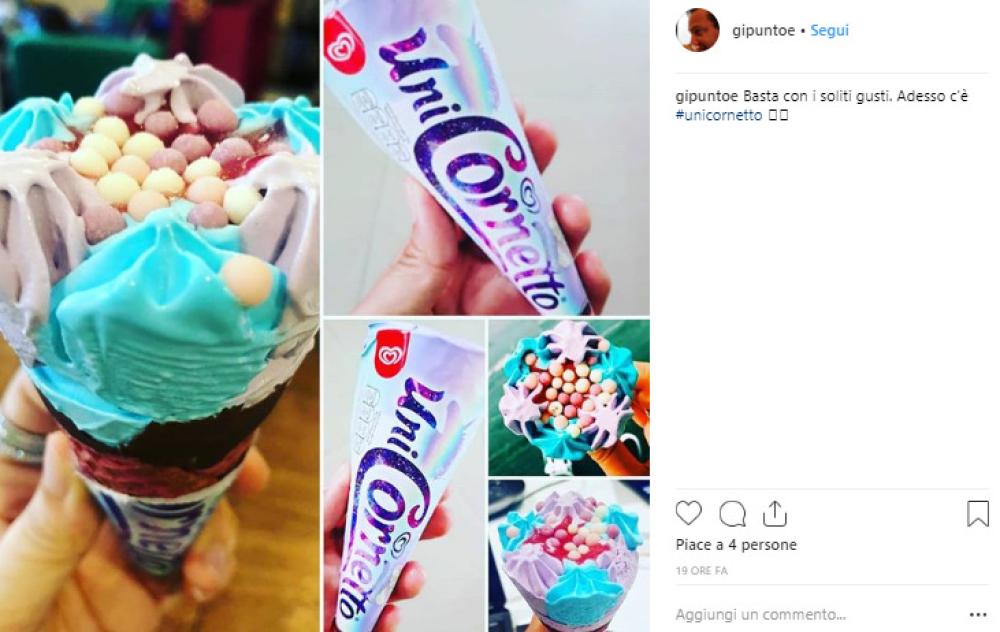 È Algida mette in commercio il gelato al gusto