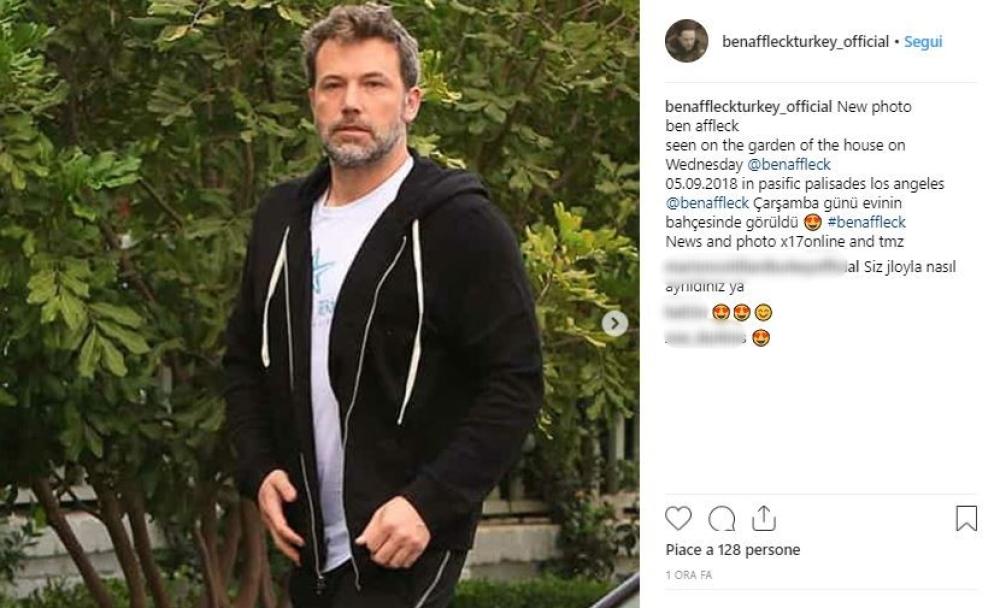 Ben Affleck è seguito da un coach e terapista, e sembra stia facendo passi avanti