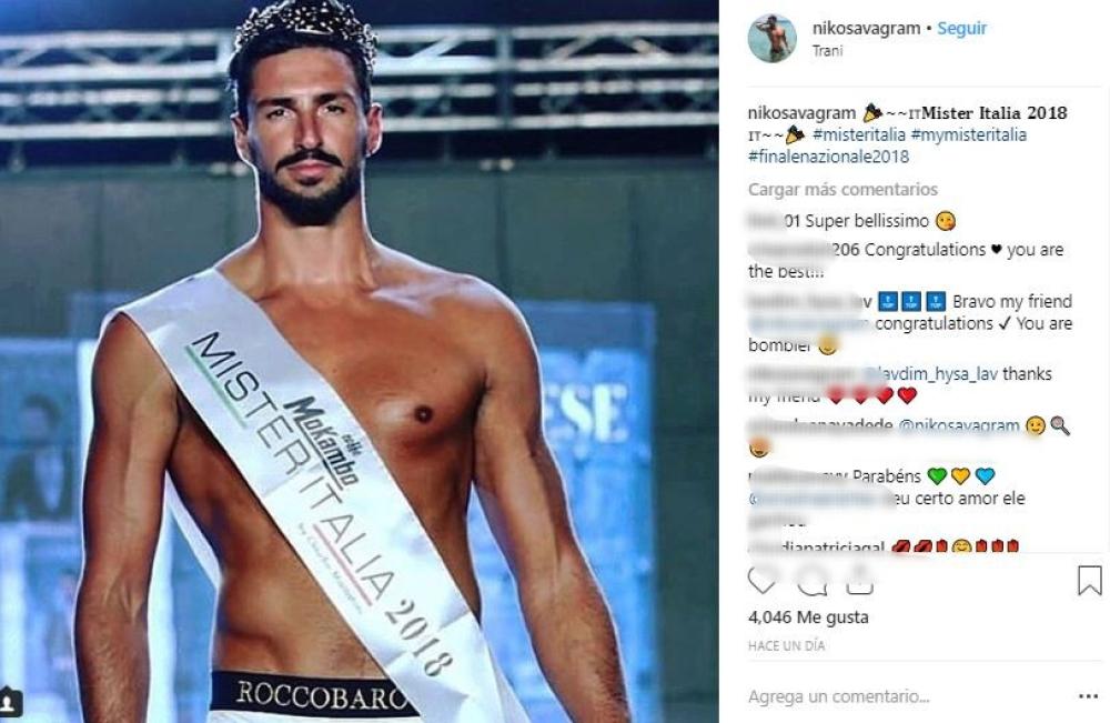 Nicola Savarese ha 31 anni ed è alto 1,90  