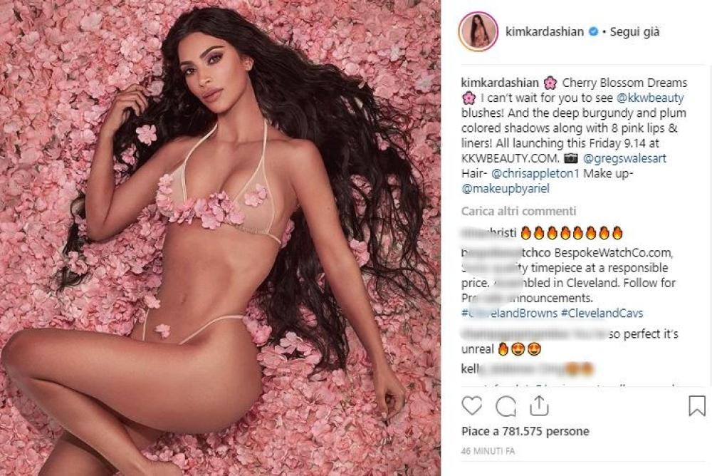 Kim è stata seguita dalla sua personal trainer, Melissa Alcantara