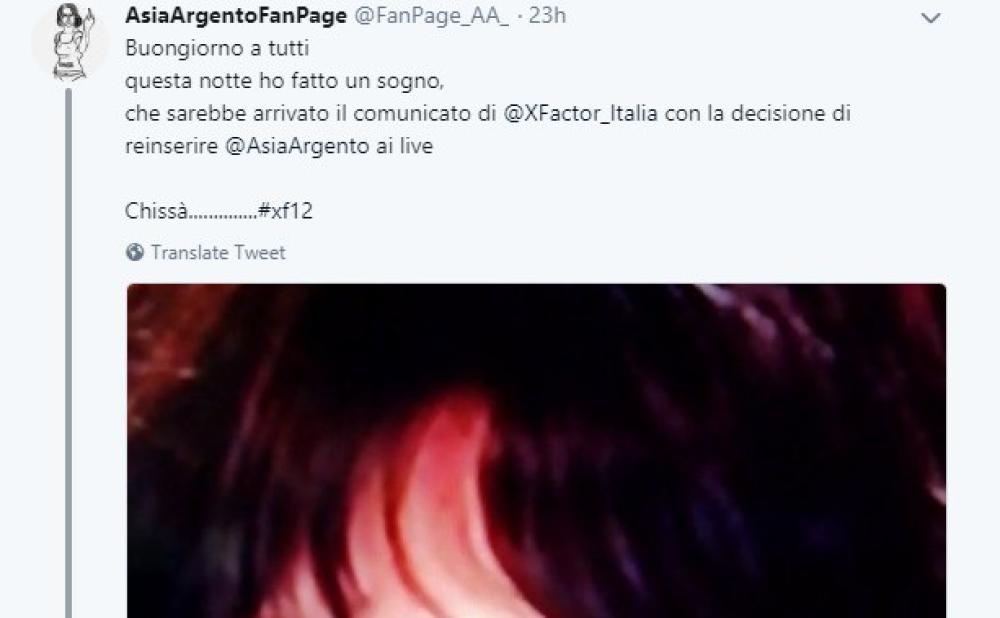 Asia rimarrà ad X Factor?