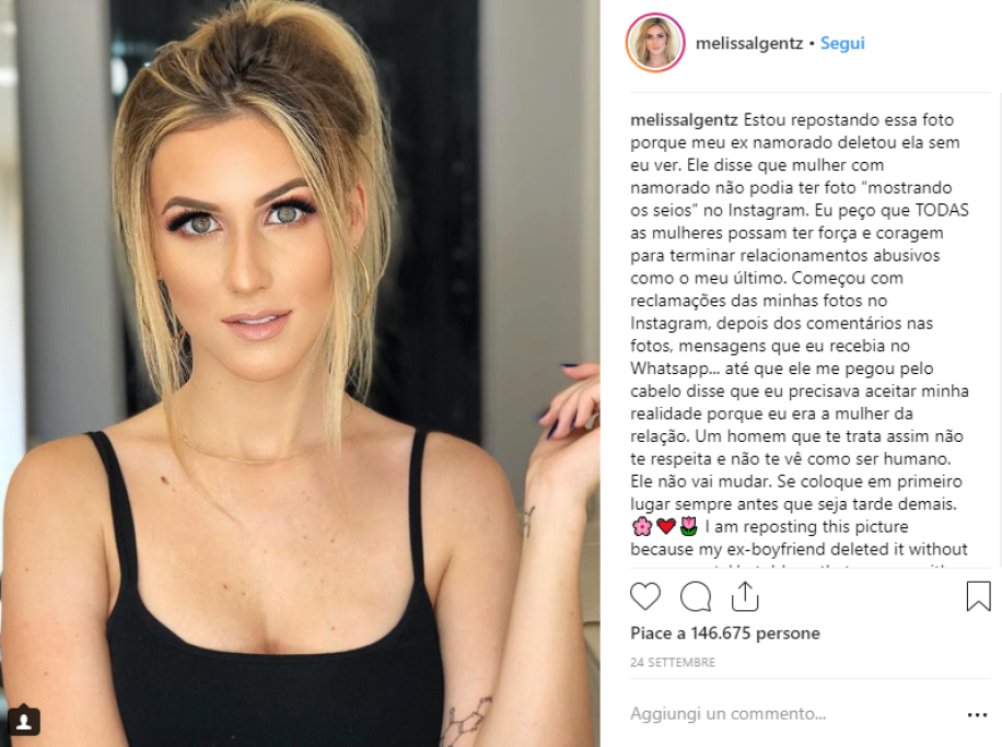 Questa la foto incriminata