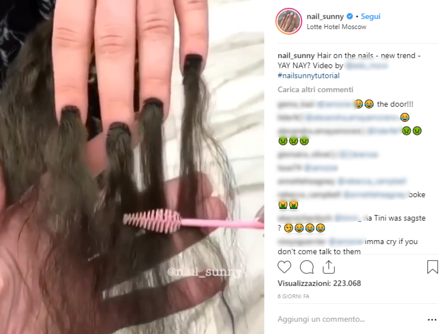 Non tutti hanno apprezzato il lavoro dei nail artist 