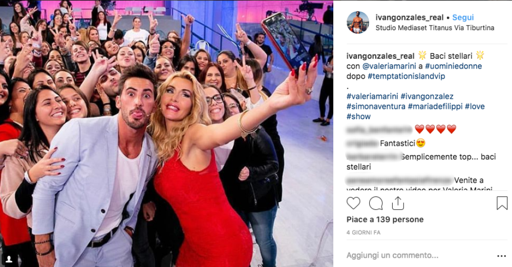 “Non so che cosa ne sarà di noi, ma oggi è una bella frequentazione", ha detto la Marini