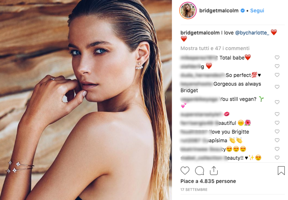"Questo è il periodo in cui le modelle iniziano ad allenarsi duramente e mangiano sempre meno", ricorda la modella