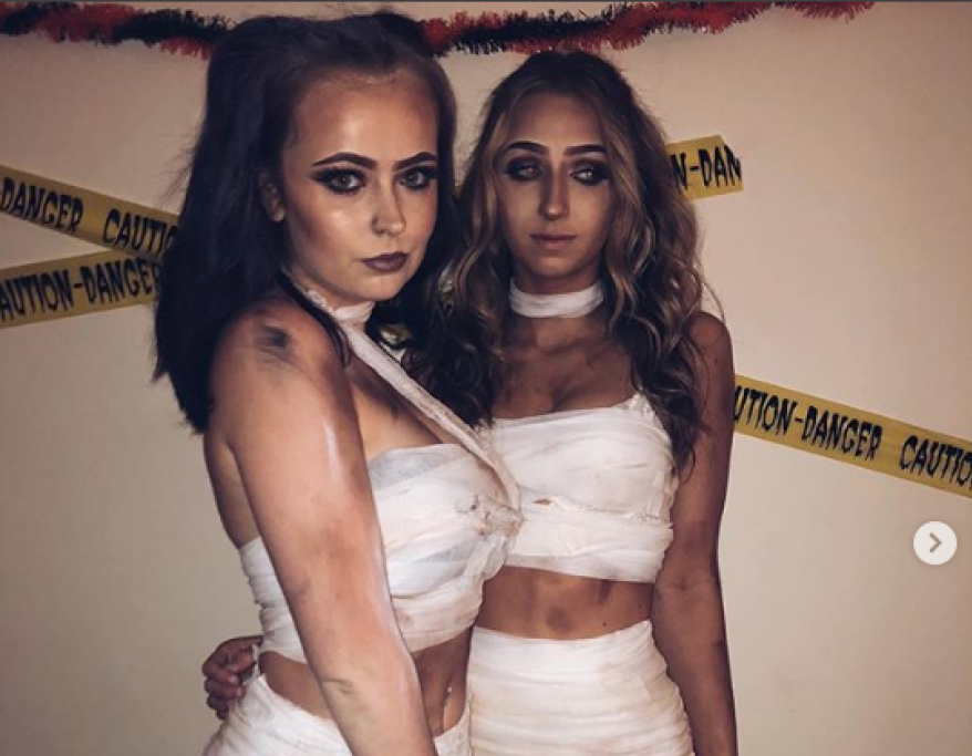 Cosa c'è di meglio che travestirsi da mummia per Halloween?