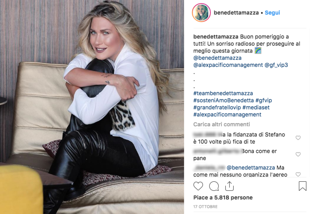 La Mazza è in nomination e ha paura di essere eliminata