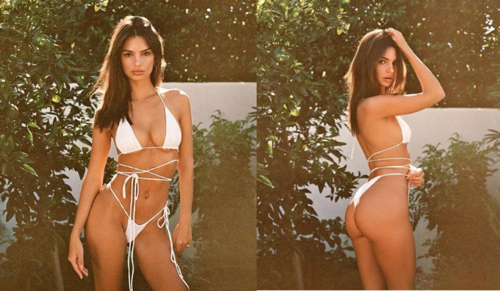 Sempre meno stoffa sul corpo della modella di origini britanniche