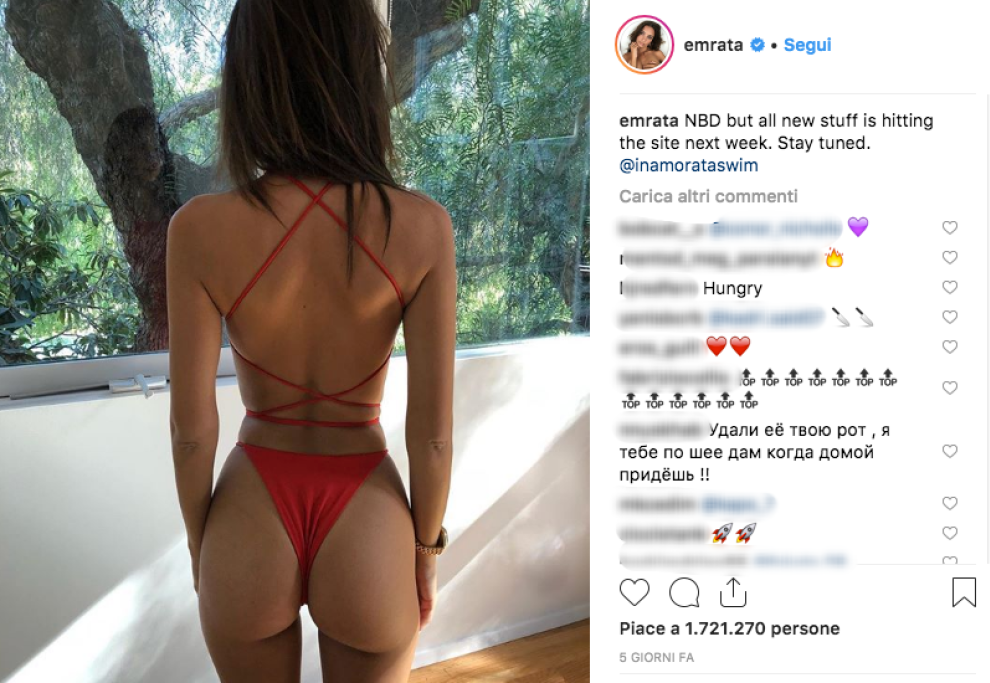Nel frattempo i fan restano incollati sul suo profilo Instagram