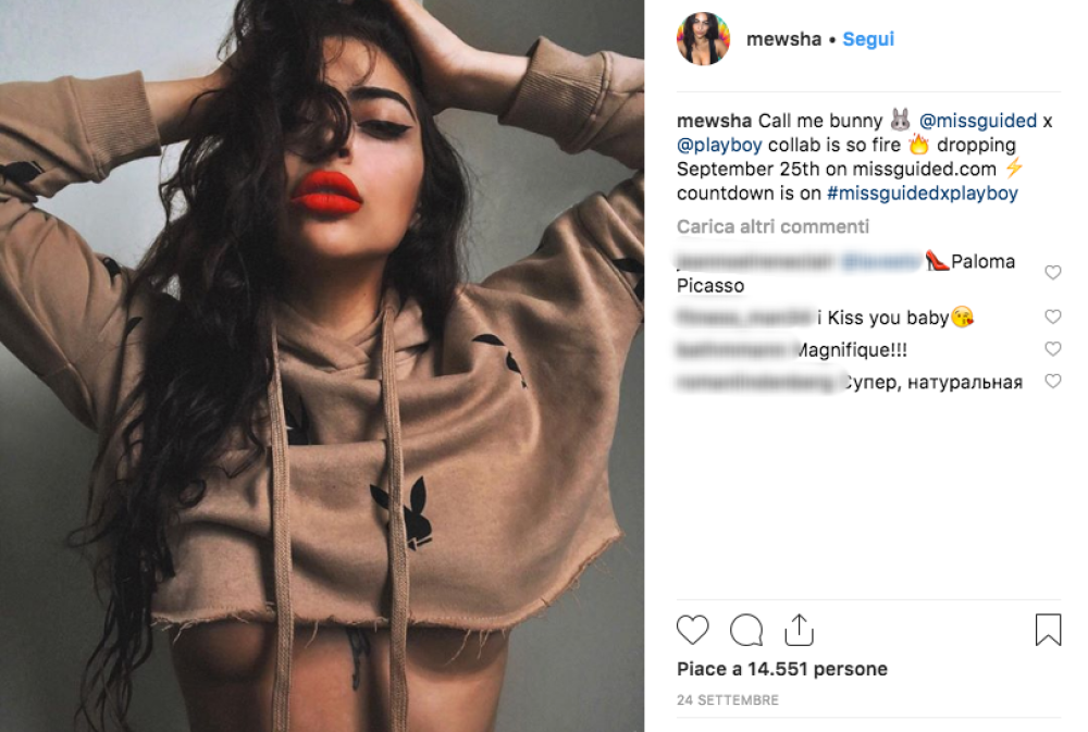 Che sia bella non c'è alcun dubbio e anche particolarmente provocante