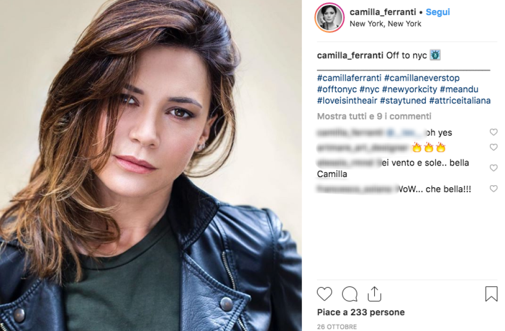 Camilla è originaria di Terni, ha 39 anni 