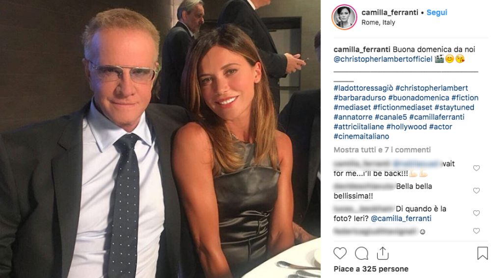 L'amore tra Christopher e Camilla è nato da poco