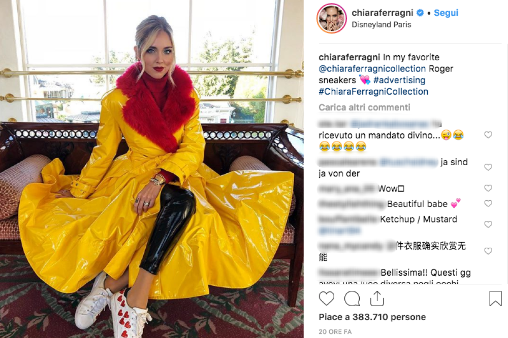 La Ferragni è l'icona della moda, tutti la seguono... nel bene e nel male
