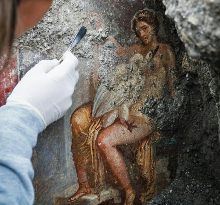 La stessa casa di un altro affresco erotico