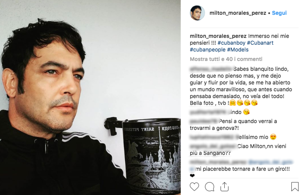Il ballerino cubano Milton Morales era sparito dalla tv ormai da qualche anno, ma ora è tornato per raccontare la sua versione dei fatti circa il suo 