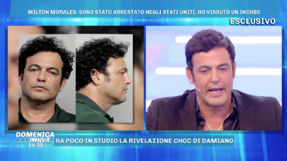 Milton ha così passato una notte in cella: “Io ero vestito da massaggiatore e nelle foto segnaletiche si vede 