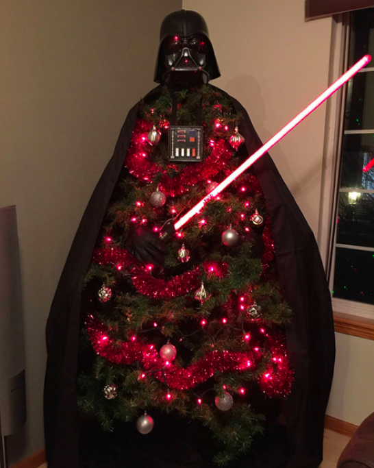 L'albero Darth Vader