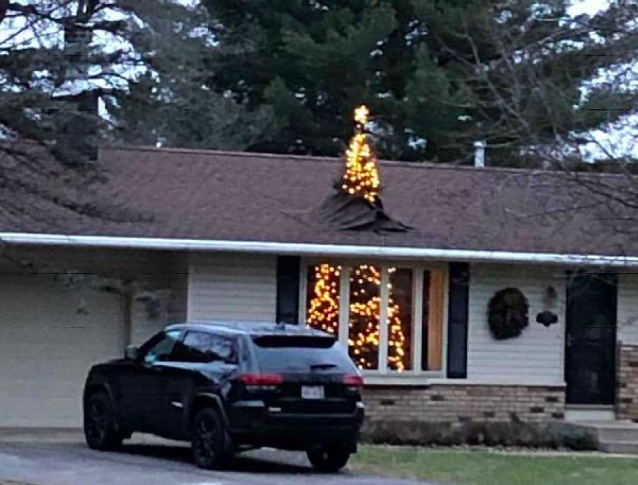 L'albero di Natale "dirompente"