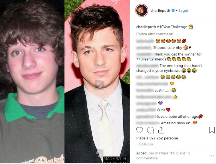 Partecipa anche Charlie Puth