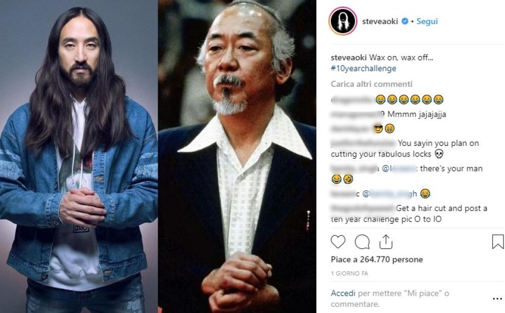 Steve Aoki partecipa con questo confronto...