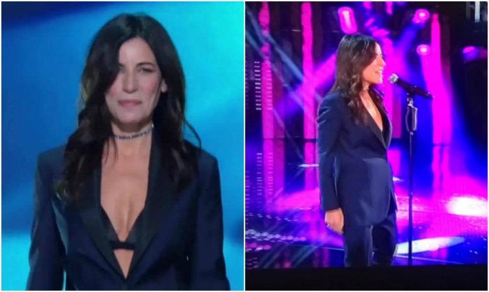 Paola Turci stupì tutti con un outfit davvero elegante e fuori dal comune nell'edizione del 2017