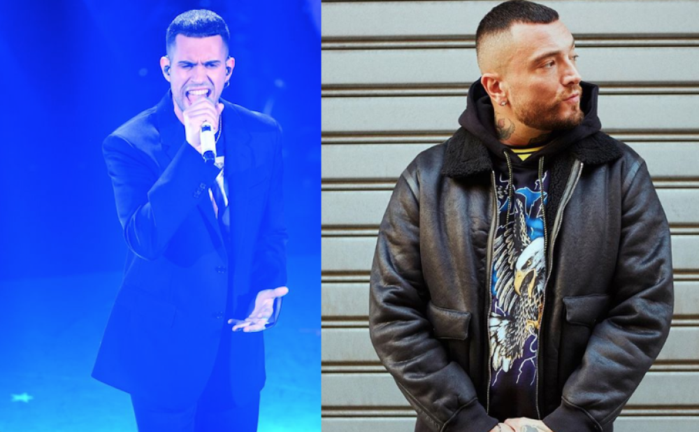 Mahmood con Guè Pequeno