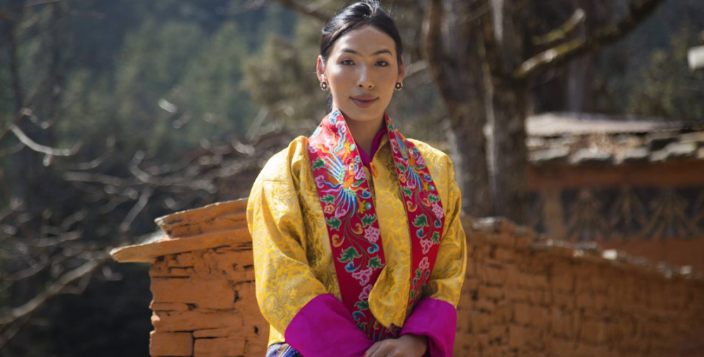 Tenzin è nato in un piccolo villaggio dell'Himachal Pradesh, in India