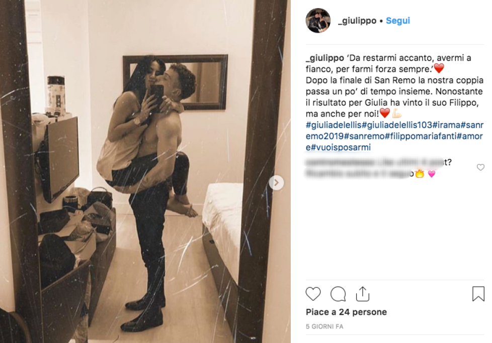 Ormai i due non si nascondono più