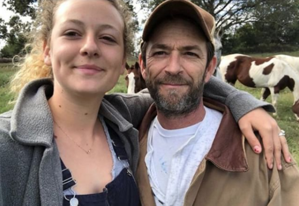 Luke Perry aveva anche una figlia, Sophie