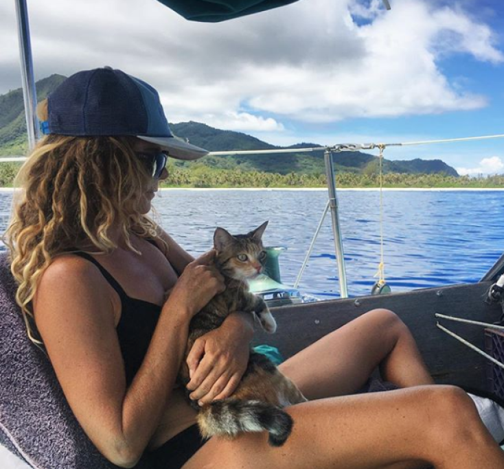 Liz ha raccontato che all’inizio è stato uno shock lasciare la sicurezza del molo, i suoi amici e la sua famiglia, ma poi la voglia di scoprire il 