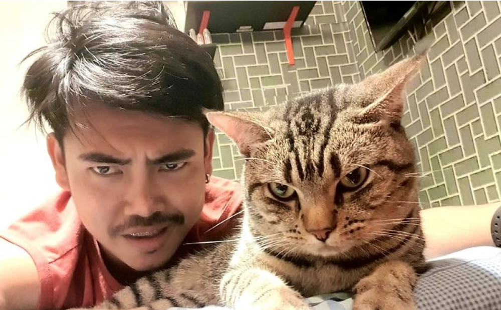 Questo ragazzo di Bangkok è molto legato al suo gatto e ha voluto scoprire cosa fa di notte. 