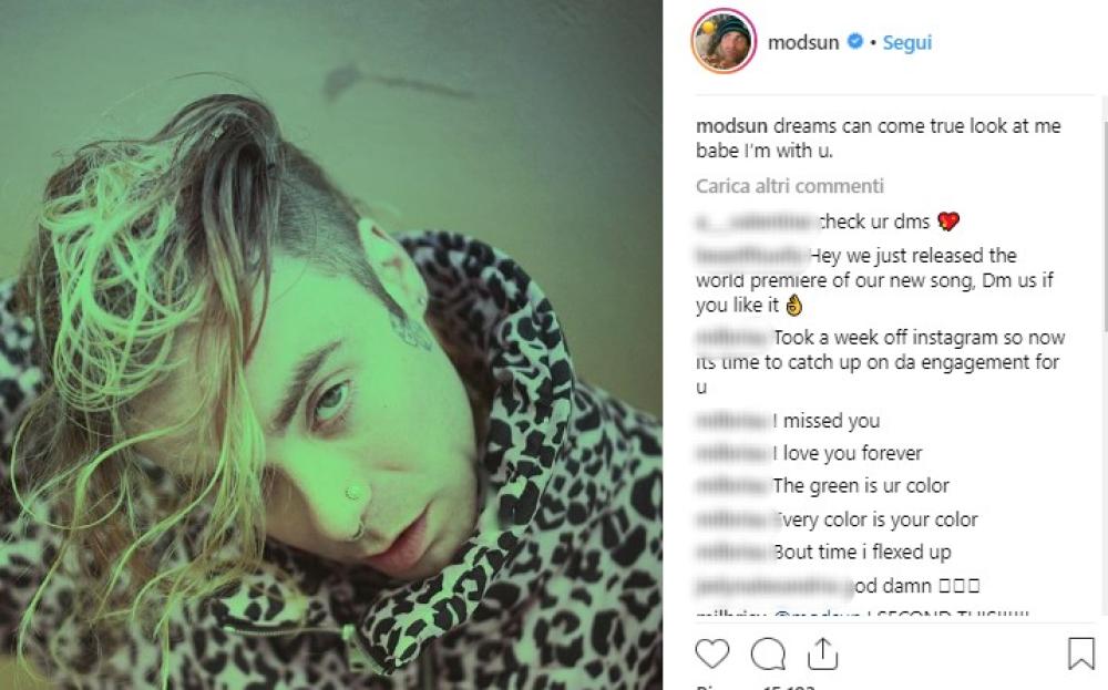 La dichiarazione di Mod Sun
