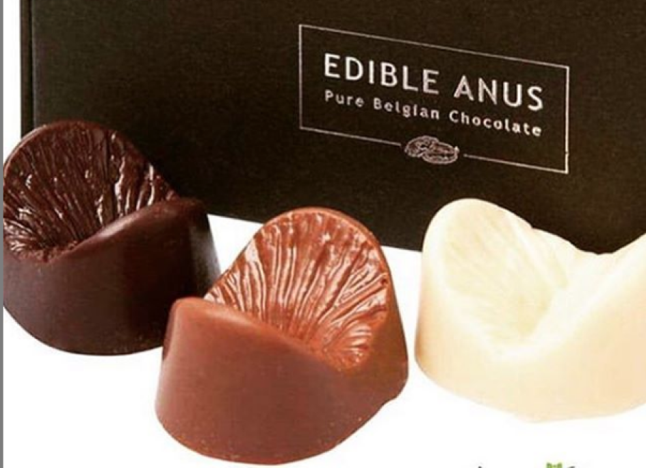 Ecco i cioccolatini a forma di ano