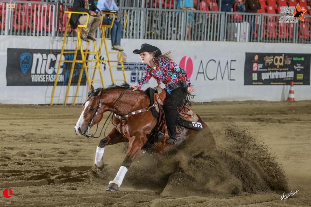Gina Maria, campionessa di Raining